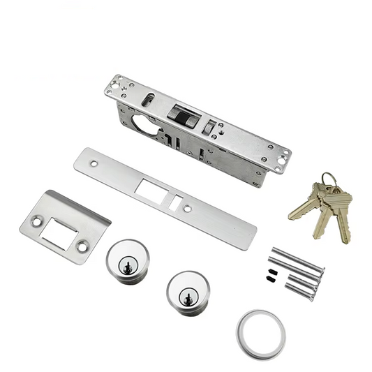 Narrow-Stile Commercial Deadlatch Body- 1-1/8" & 31/32" Backset Combo