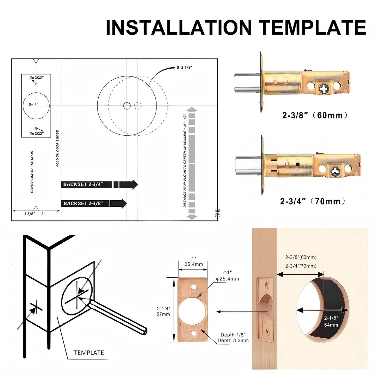 Grade 2 Commercial/Residential Premium Deadbolt Lock
