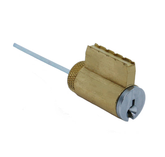 KIK / KIL Cylinder - 5-Pin Schlage C SC1 Keyway - Satin Chrome