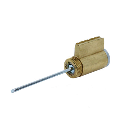 KIK / KIL Cylinder - 5-Pin Schlage C SC1 Keyway - Satin Chrome